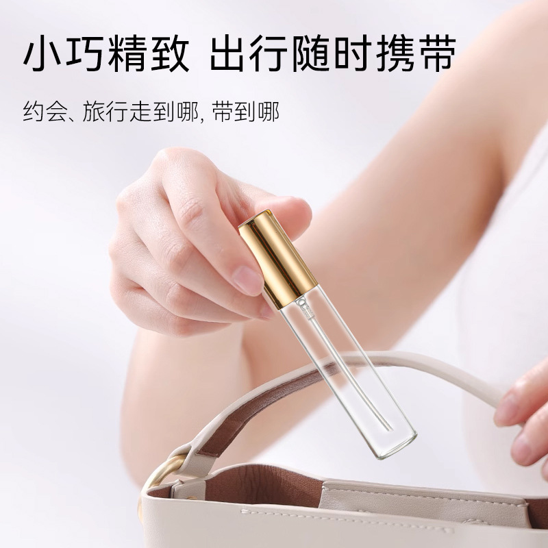 现货香水瓶透明玻璃化妆品包材便携旅行装补水防晒香体喷雾瓶批发