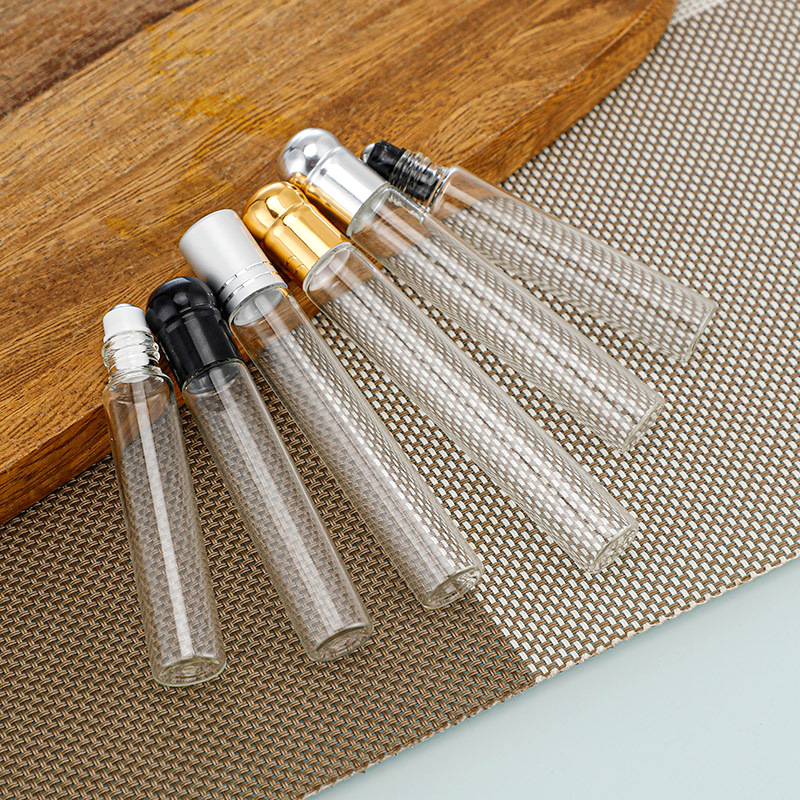 滚珠瓶 10ml 透明玻璃化妆品包装瓶